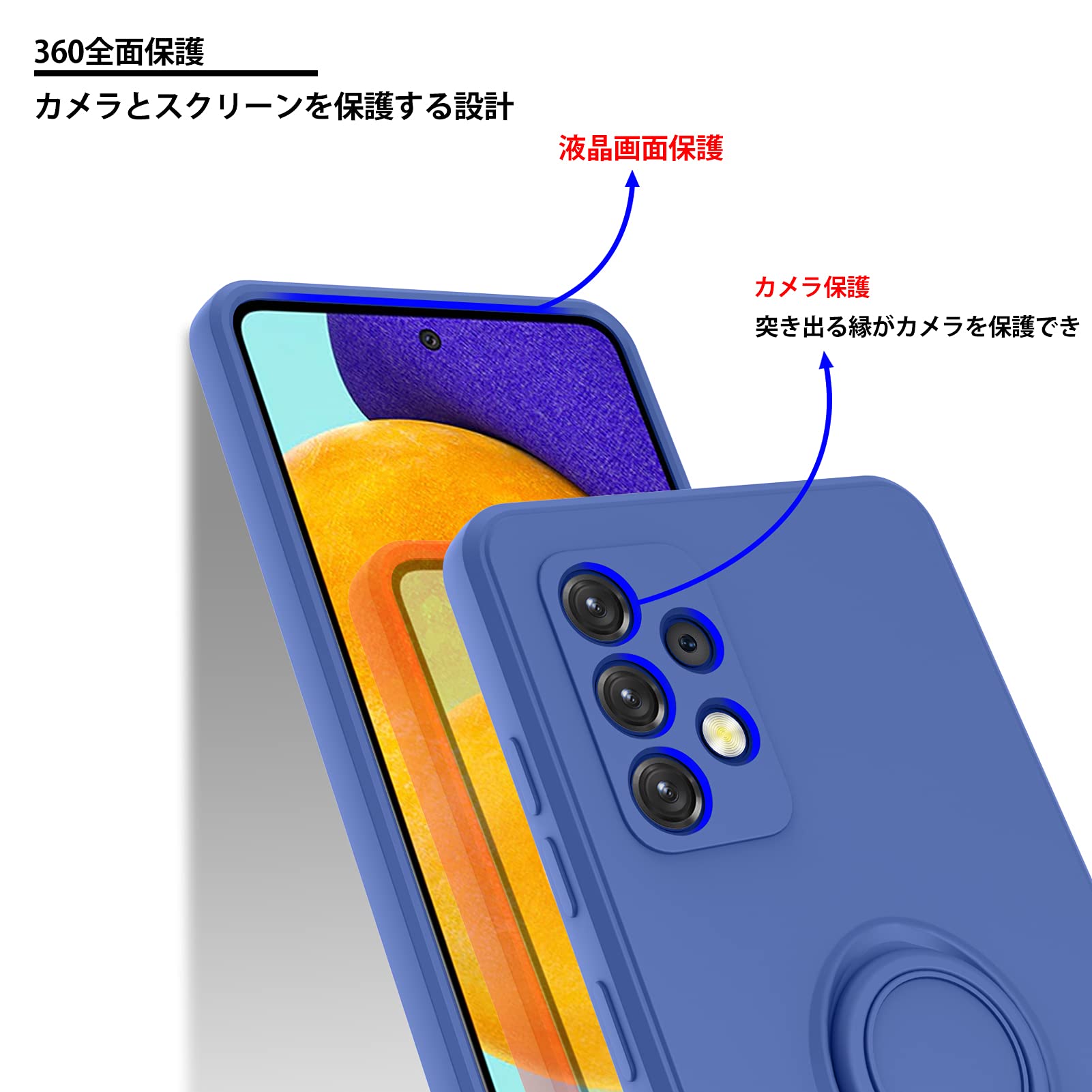 Galaxy Z Flip3 シリコンカバー付き Amazon.com: Samsung Galaxy Z Flip3 Silicone Cover with Ring